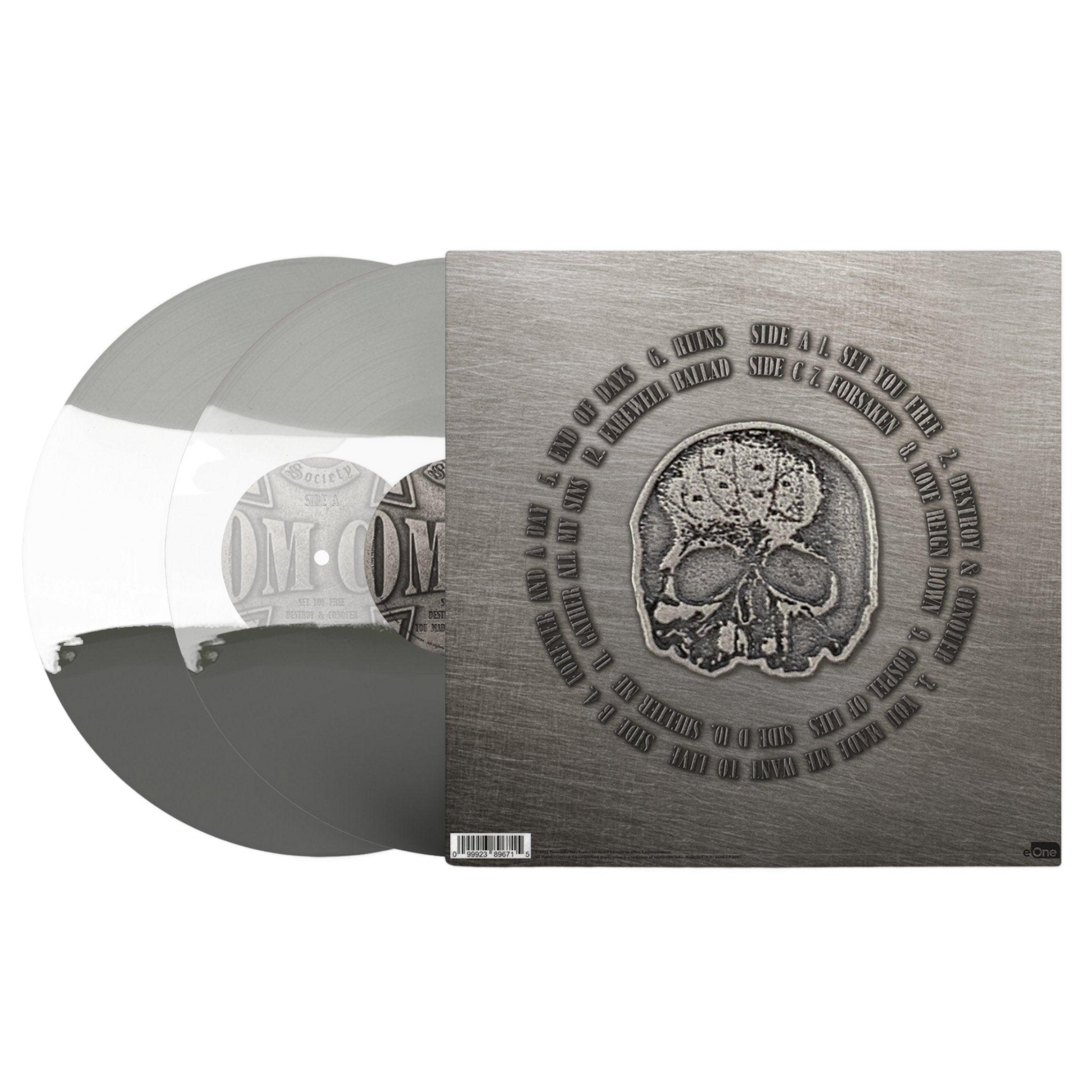 Black Label Society "Doom Crew Inc" Tri-Color Stripe Disc