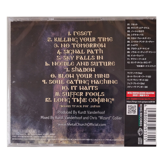 Metal Church "11" CD [Japanese Reissue]