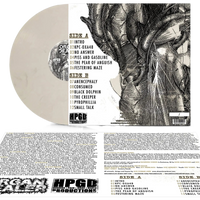 ORGAN DEALER - Visceral Infection LP (White w/ Black Marble) LTD To 77 Horror Pain Gore Death Productions Shop