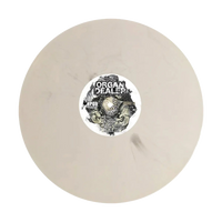 ORGAN DEALER - Visceral Infection LP (White w/ Black Marble) LTD To 77 Horror Pain Gore Death Productions Shop