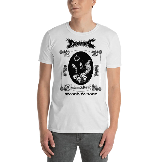 COFFINS / SECOND TO NONE - Nine Cocoons Of Dens To F T-Shirt Horror Pain Gore Death Productions Shop