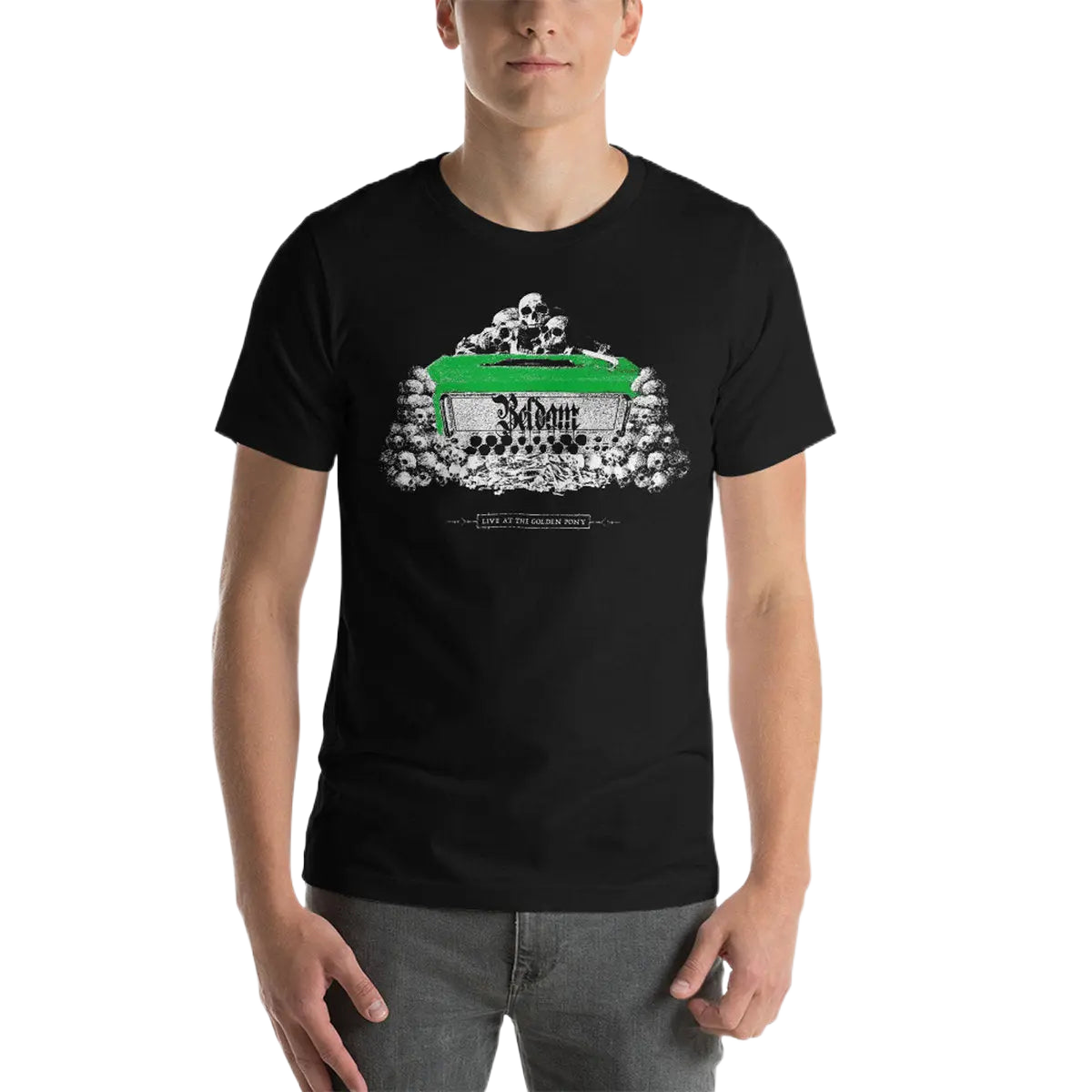 BELDAM - Live At The Golden Pony T-Shirt Horror Pain Gore Death Productions Shop