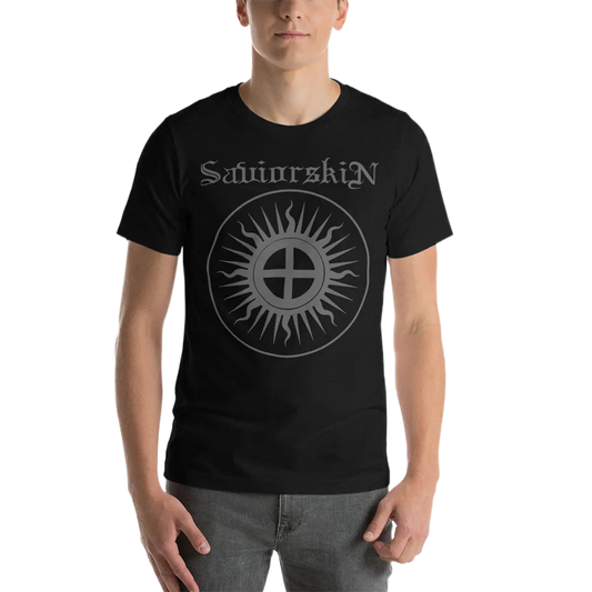 SAVIORSKIN - Logo T-Shirt Horror Pain Gore Death Productions Shop