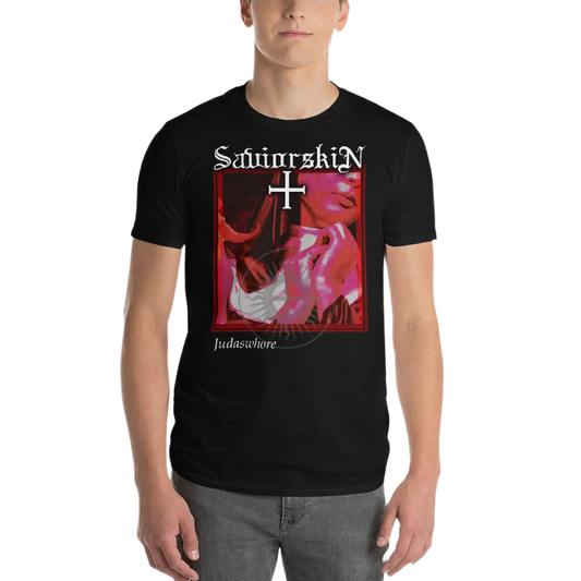 SAVIORSKIN - Judaswhore T-Shirt Horror Pain Gore Death Productions Shop