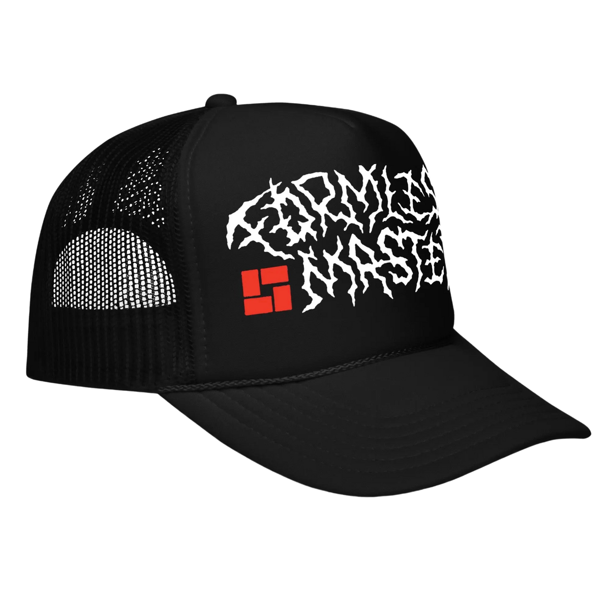 FORMLESS MASTER - Logo Trucker Hat Horror Pain Gore Death Productions Shop