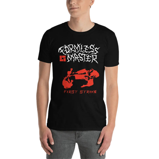 FORMLESS MASTER - First Strike T-Shirt Horror Pain Gore Death Productions Shop