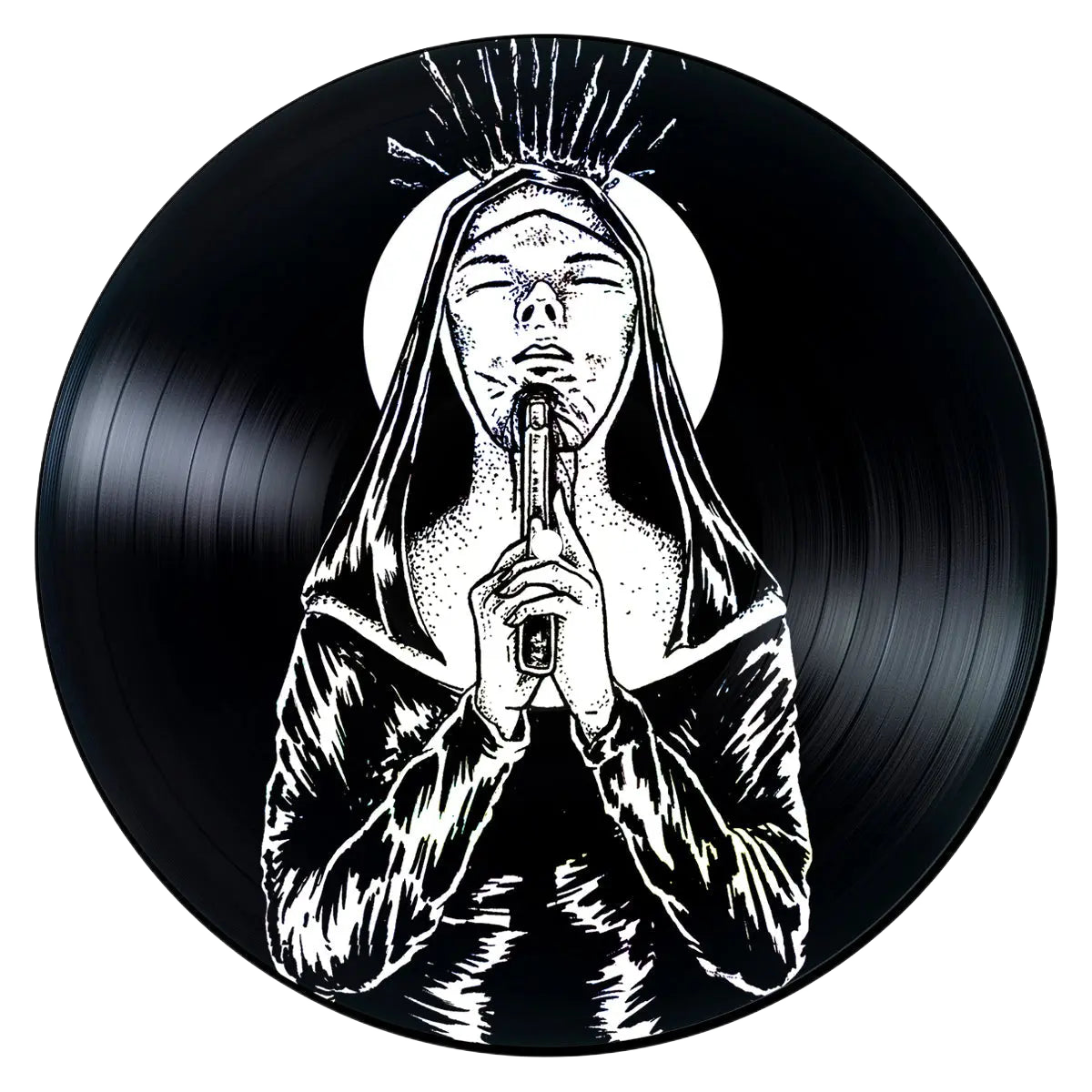 NO/MÁS - Raíz Del Mal LP (Picture Disc) LTD To 100 Horror Pain Gore Death Productions Shop