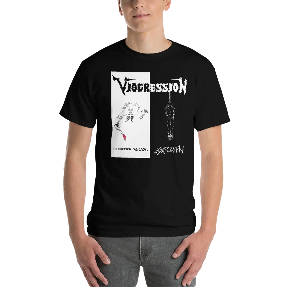 VIOGRESSION - The Demos T-Shirt Horror Pain Gore Death Productions Shop