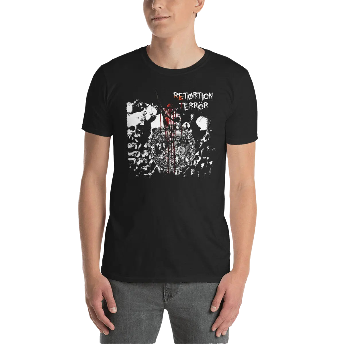 RETORTION TERROR - Retortion Terror T-Shirt Horror Pain Gore Death Productions Shop