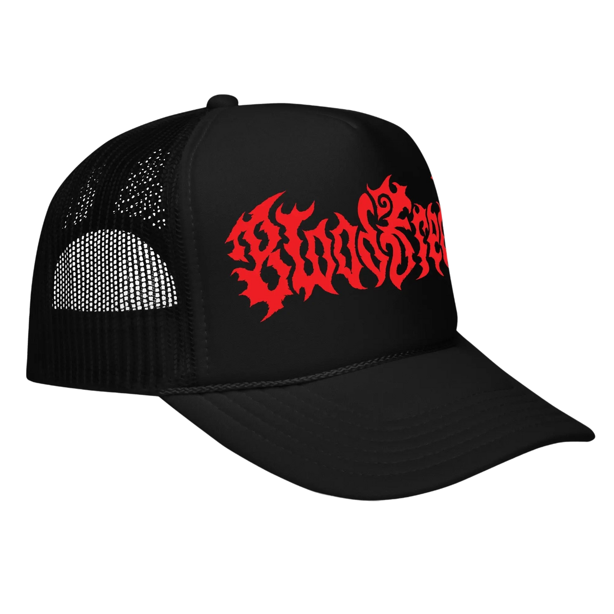BLOOD FREAK - Logo Trucker Hat Horror Pain Gore Death Productions Shop