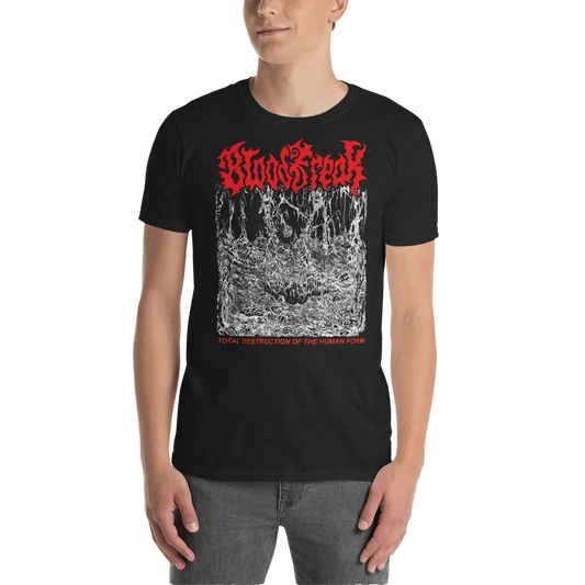 BLOOD FREAK - Total Destruction Of The Human Form T-Shirt Horror Pain Gore Death Productions Shop