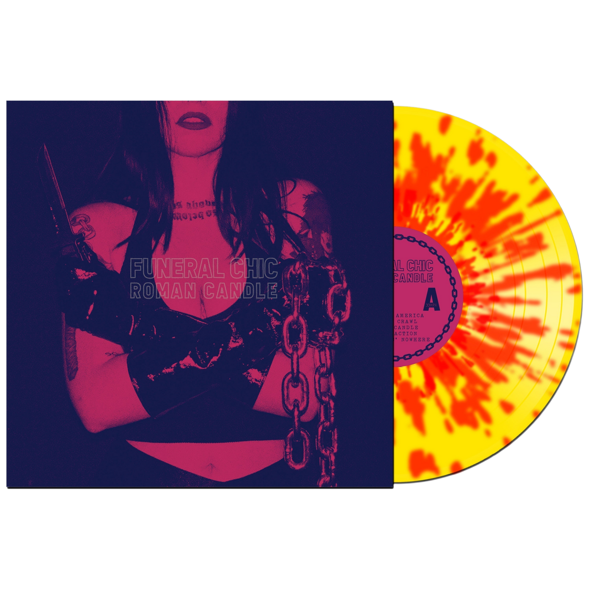 Funeral Chic "Roman Candle" 12" Prosthetic Records