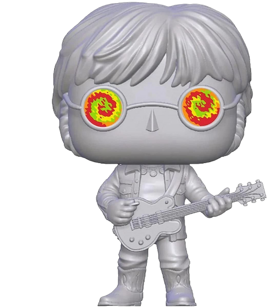 Funko Pop Rocks - John Lennon Psychedelic Shades EE Exclusive #246 Rock Movie Heroes
