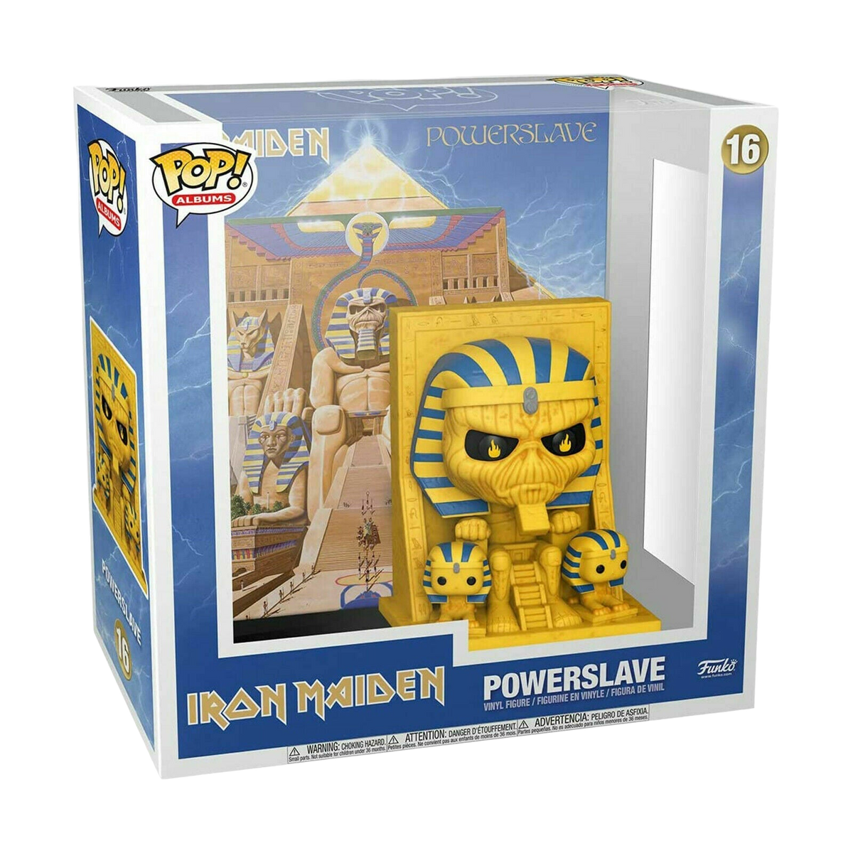Funko Pop Albums Iron Maiden Powerslave  #16 Rock Movie Heroes