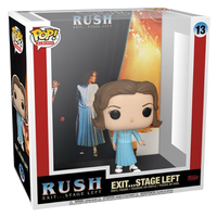 Funko Pop Albums RUSH - Exit...Stage Left Rock Movie Heroes