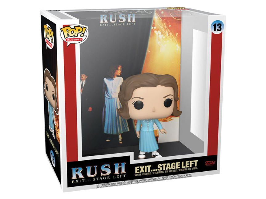 Funko Pop Albums RUSH - Exit...Stage Left Rock Movie Heroes