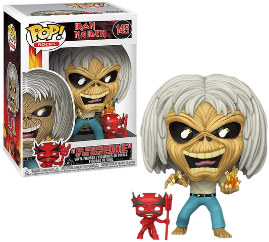 Funko Pop Rocks - Iron Maiden The Number of the Beast Eddie #145 Rock Movie Heroes