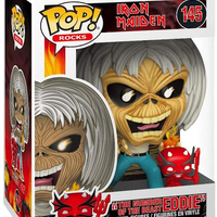 Funko Pop Rocks - Iron Maiden The Number of the Beast Eddie #145 Rock Movie Heroes