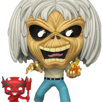 Funko Pop Rocks - Iron Maiden The Number of the Beast Eddie #145 Rock Movie Heroes