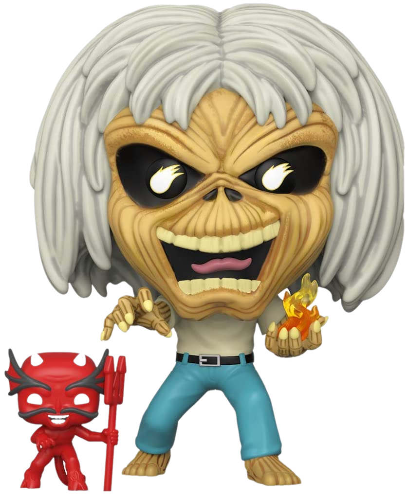 Funko Pop Rocks - Iron Maiden The Number of the Beast Eddie #145 Rock Movie Heroes
