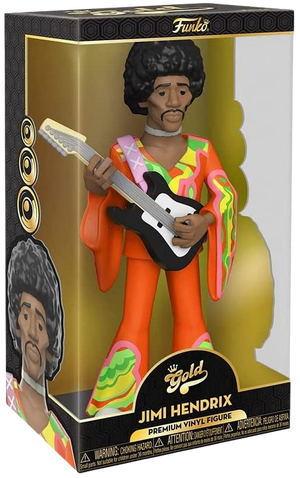 Funko Gold  Jimi Hendrix Premium Vinyl Figure 12" Rock Movie Heroes