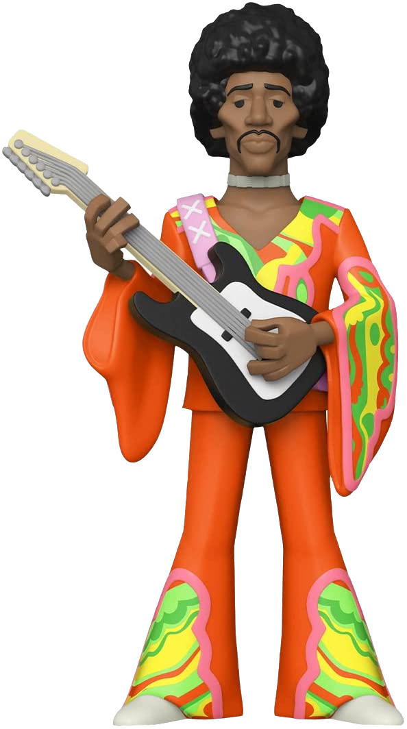Funko Gold  Jimi Hendrix Premium Vinyl Figure 12" Rock Movie Heroes