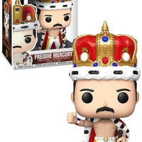 Funko Pop Rocks - Queen Freddie Mercury King #184 Rock Movie Heroes