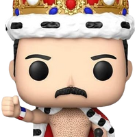 Funko Pop Rocks - Queen Freddie Mercury King #184 Rock Movie Heroes