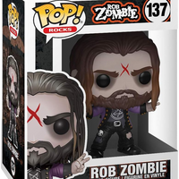 Funko Pop Rocks - Rob Zombie #137 Rock Movie Heroes