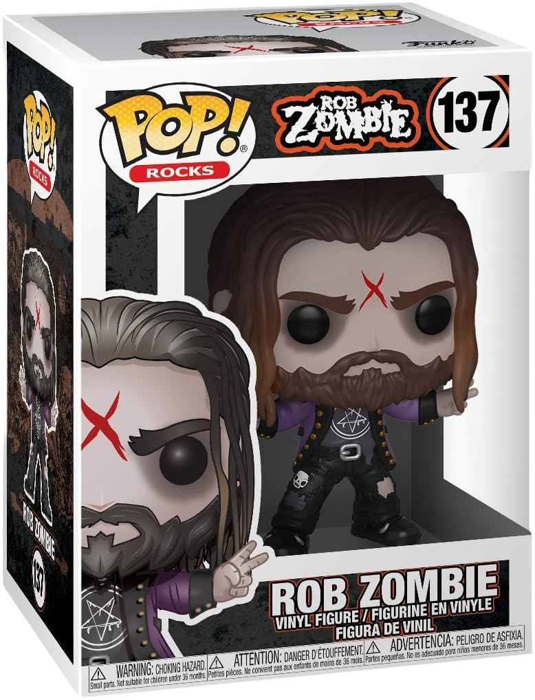 Funko Pop Rocks - Rob Zombie #137 Rock Movie Heroes