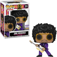 Funko Pop Rocks - Jimi Hendrix 2023 Summer Convention Ltd Edition #311 Rock Movie Heroes