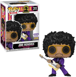 Funko Pop Rocks - Jimi Hendrix 2023 Summer Convention Ltd Edition #311 Rock Movie Heroes