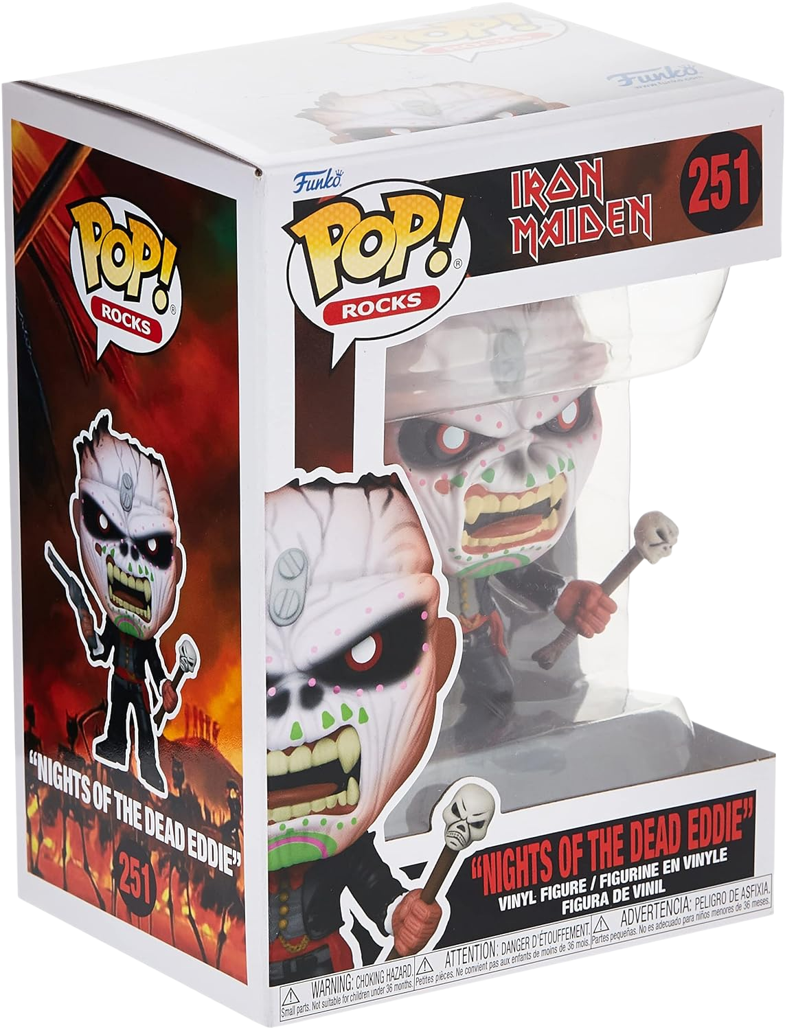 Funko Pop Rocks - Iron Maiden Nights of the Dead Eddie #251 Rock Movie Heroes