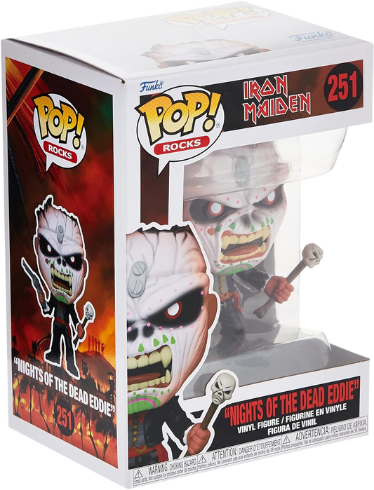 Funko Pop Rocks - Iron Maiden Nights of the Dead Eddie #251 Rock Movie Heroes