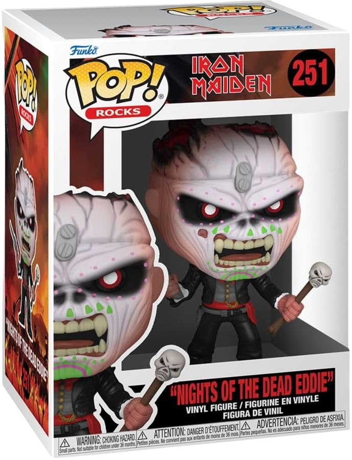 Funko Pop Rocks - Iron Maiden Nights of the Dead Eddie #251 Rock Movie Heroes