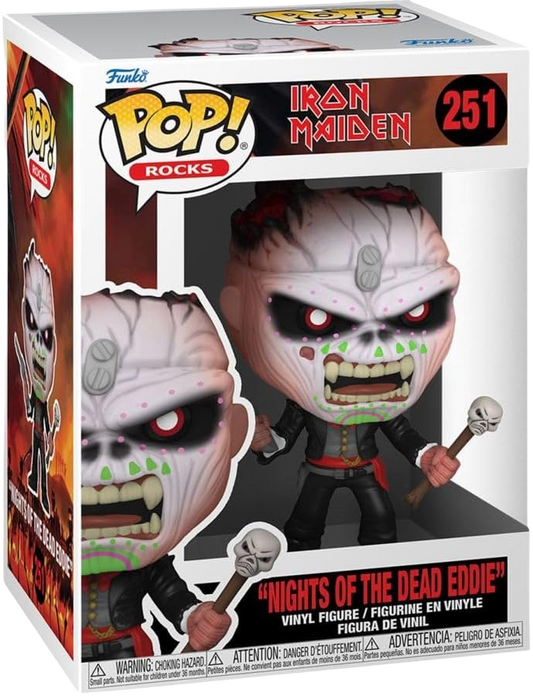 Funko Pop Rocks - Iron Maiden Nights of the Dead Eddie #251 Rock Movie Heroes