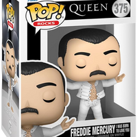 Funko Pop Rocks - Queen Freddie Mercury I Was Born to Love You Rock Movie Heroes