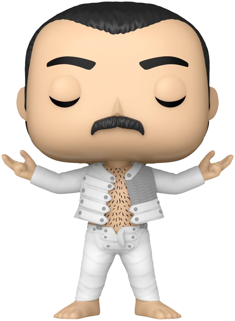 Funko Pop Rocks - Queen Freddie Mercury I Was Born to Love You Rock Movie Heroes