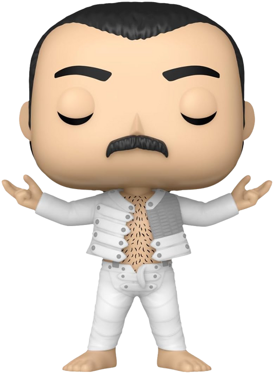 Funko Pop Rocks - Queen Freddie Mercury I Was Born to Love You Rock Movie Heroes