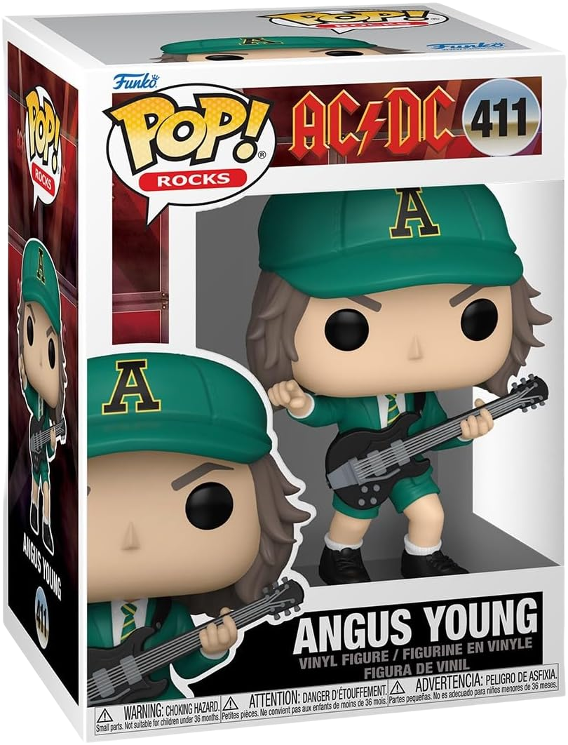 Funko Pop Rocks - AC/DC Angus Young Green Suit #411 Rock Movie Heroes