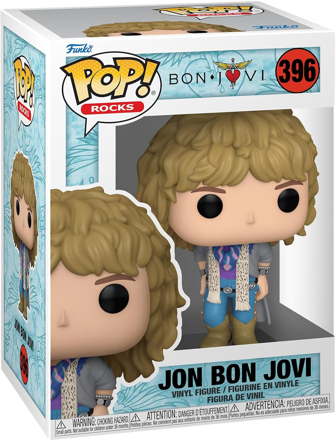 Funko Pop Rocks - Jon Bon Jovi #396 Rock Movie Heroes