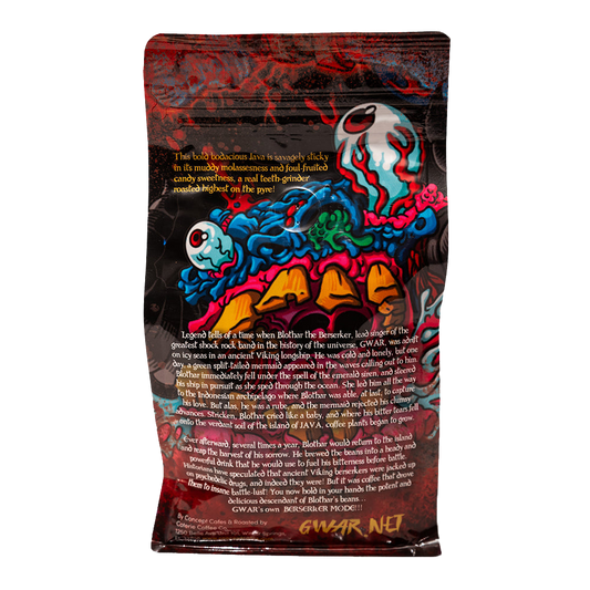 Gwar Berserker Mode Coffee CONCEPT CAFES COFFEE