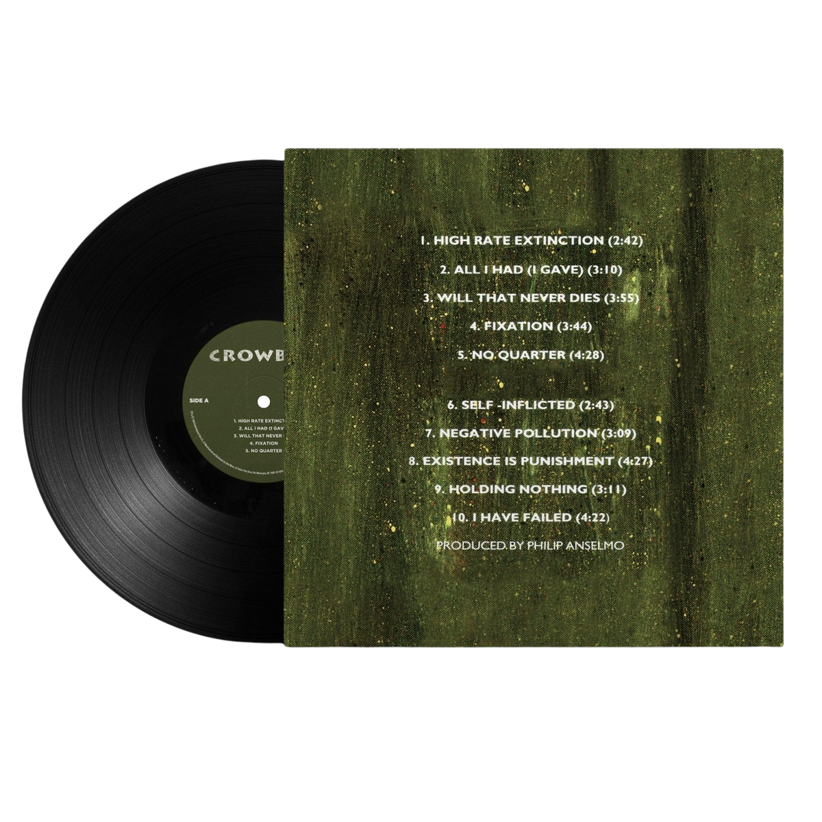 Crowbar - "Crowbar" Black Vinyl MNRK Heavy