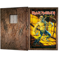 Iron Maiden Piece of Mind - Deluxe Graphic Novel Book Oversized Hardcover Rock Movie Heroes