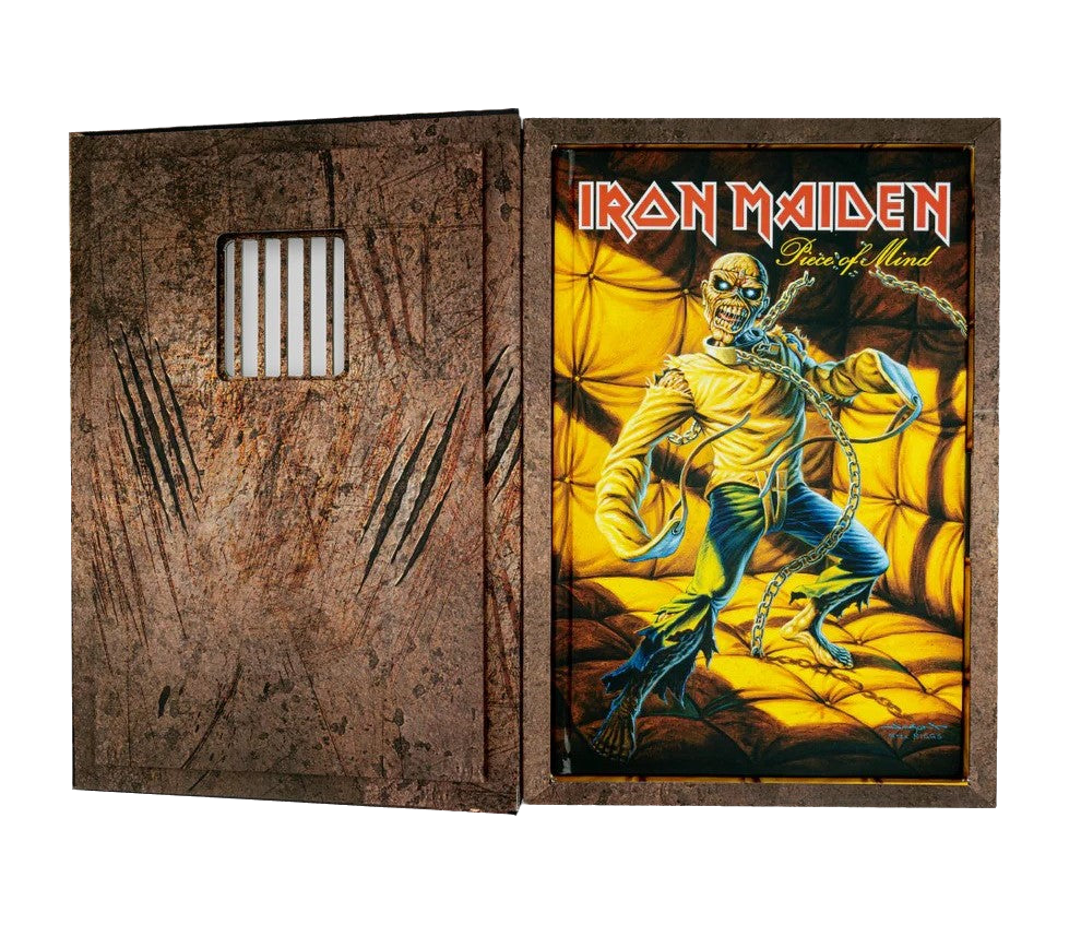 Iron Maiden Piece of Mind - Deluxe Graphic Novel Book Oversized Hardcover Rock Movie Heroes