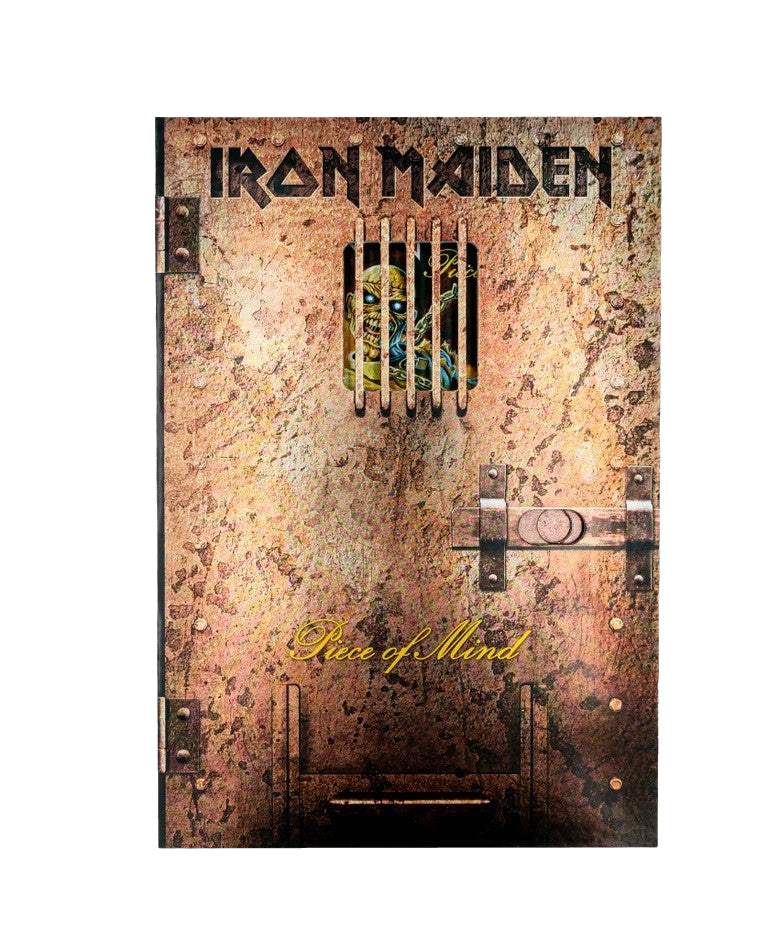 Iron Maiden Piece of Mind - Deluxe Graphic Novel Book Oversized Hardcover Rock Movie Heroes