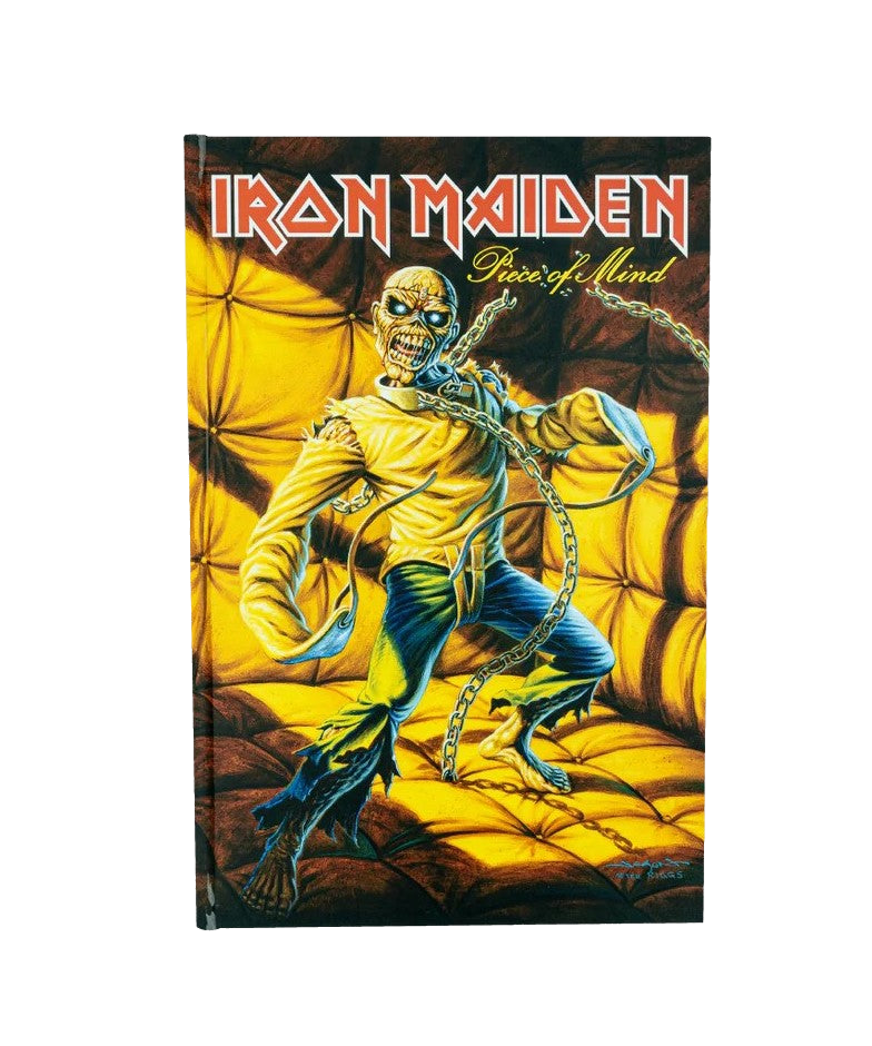 Iron Maiden Piece of Mind - Deluxe Graphic Novel Book Oversized Hardcover Rock Movie Heroes