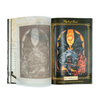 Iron Maiden Piece of Mind - Deluxe Graphic Novel Book Oversized Hardcover Rock Movie Heroes