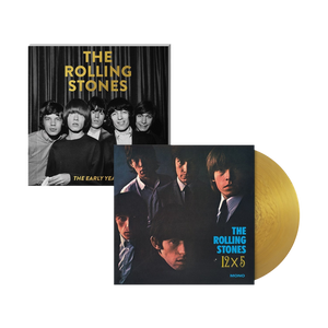 THE ROLLING STONES x GOLDMINE "EARLY YEARS" SPECIAL COLLECTOR’S EDITION SOFTCOVER BOOK w/THE ROLLING STONES ’12x5’ LP (Exclusive Limited Edition - Gold Vinyl) Revolver Magazine