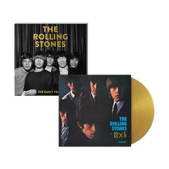 THE ROLLING STONES x GOLDMINE "EARLY YEARS" SPECIAL COLLECTOR’S EDITION SOFTCOVER BOOK w/THE ROLLING STONES ’12x5’ LP (Exclusive Limited Edition - Gold Vinyl)